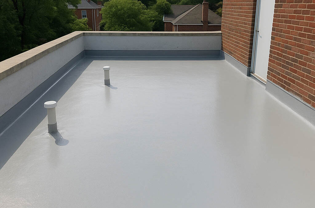 Residential roof deck waterproofing with synthetic underlayment