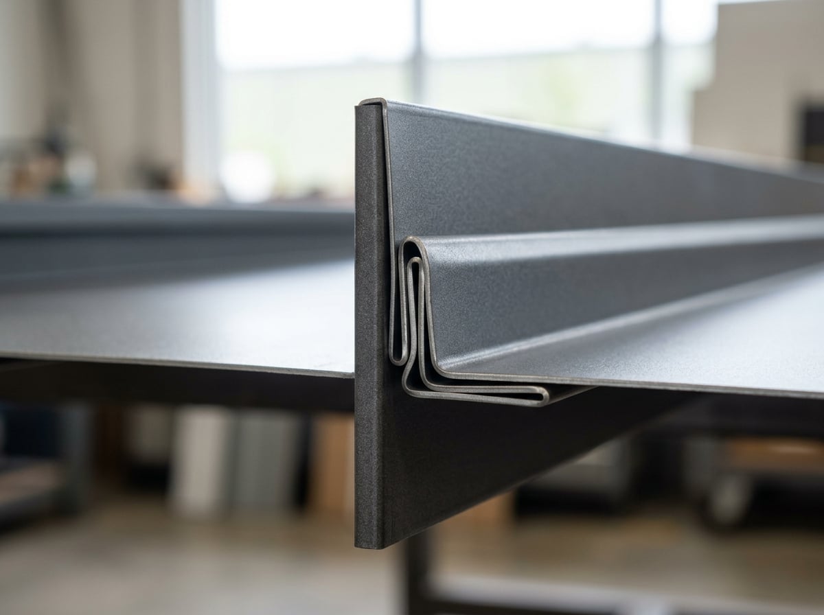 Sheffield Metals standing seam lock seam profile detail