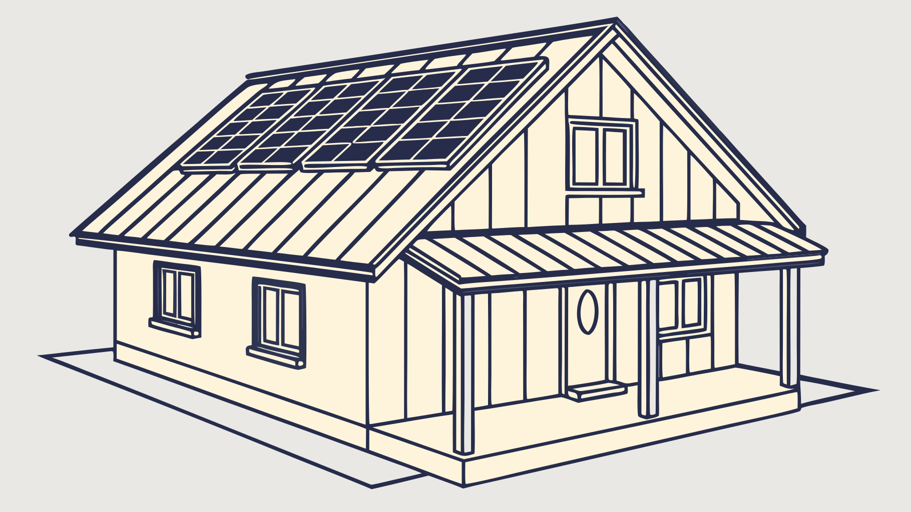 Standing seam metal roof designed as the ideal platform for residential solar.